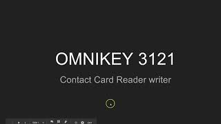 OMNIKEY 3121 Reader Writer - Introduction