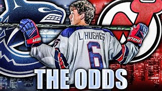 The ODDS FOR LUKE HUGHES Between The Vancouver Canucks & New Jersey Devils—2021 NHL Draft Prospects