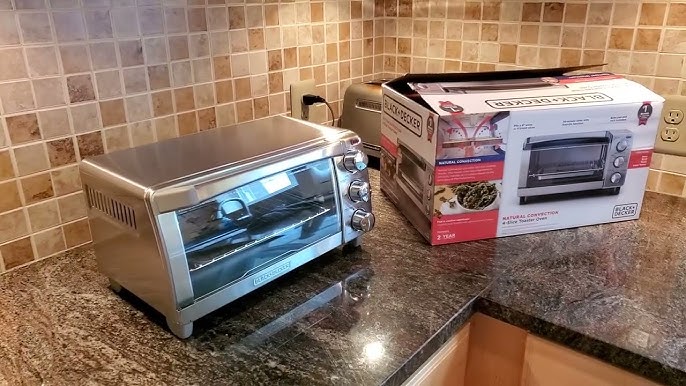 BLACK+DECKER Extra-Wide Toaster Oven TO3240XSBD 