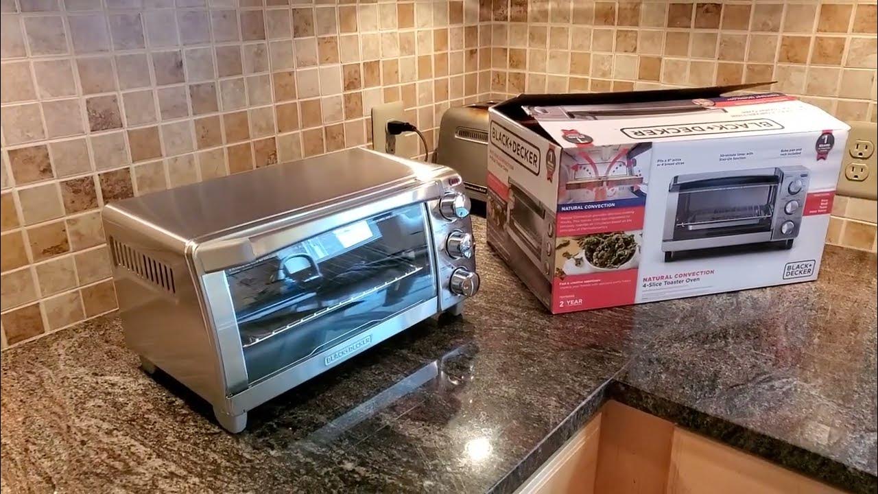 Black & Decker 4-Slice Toaster Oven with Natural Convection