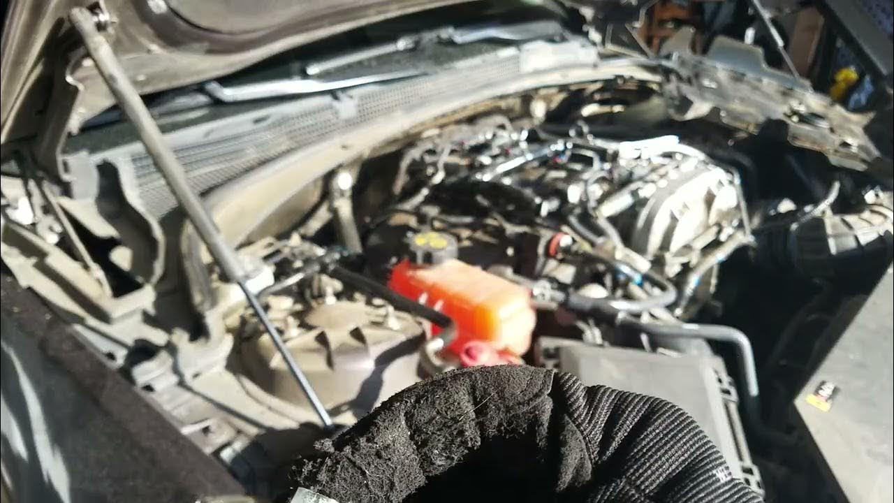 2014 cadillac ats 2 0 pcv hose replacement youtube