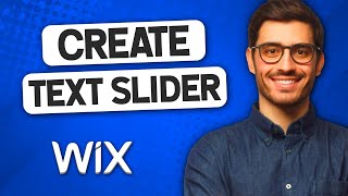 How to Create Impressive Text Slider in Wix Website (2022)