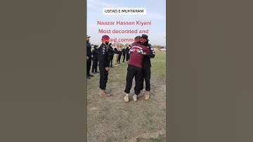 SSG USTAD KIYANI 🎖️#yt #ytshorts #ssg