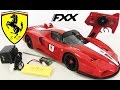 Ferrari FXX RC Remote Control Car Unboxing Toy  1:10 Plus Test Drive