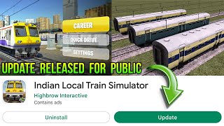 Indian Local Train Simulator | NEW ALPHA UPDATE | Released for Public screenshot 1