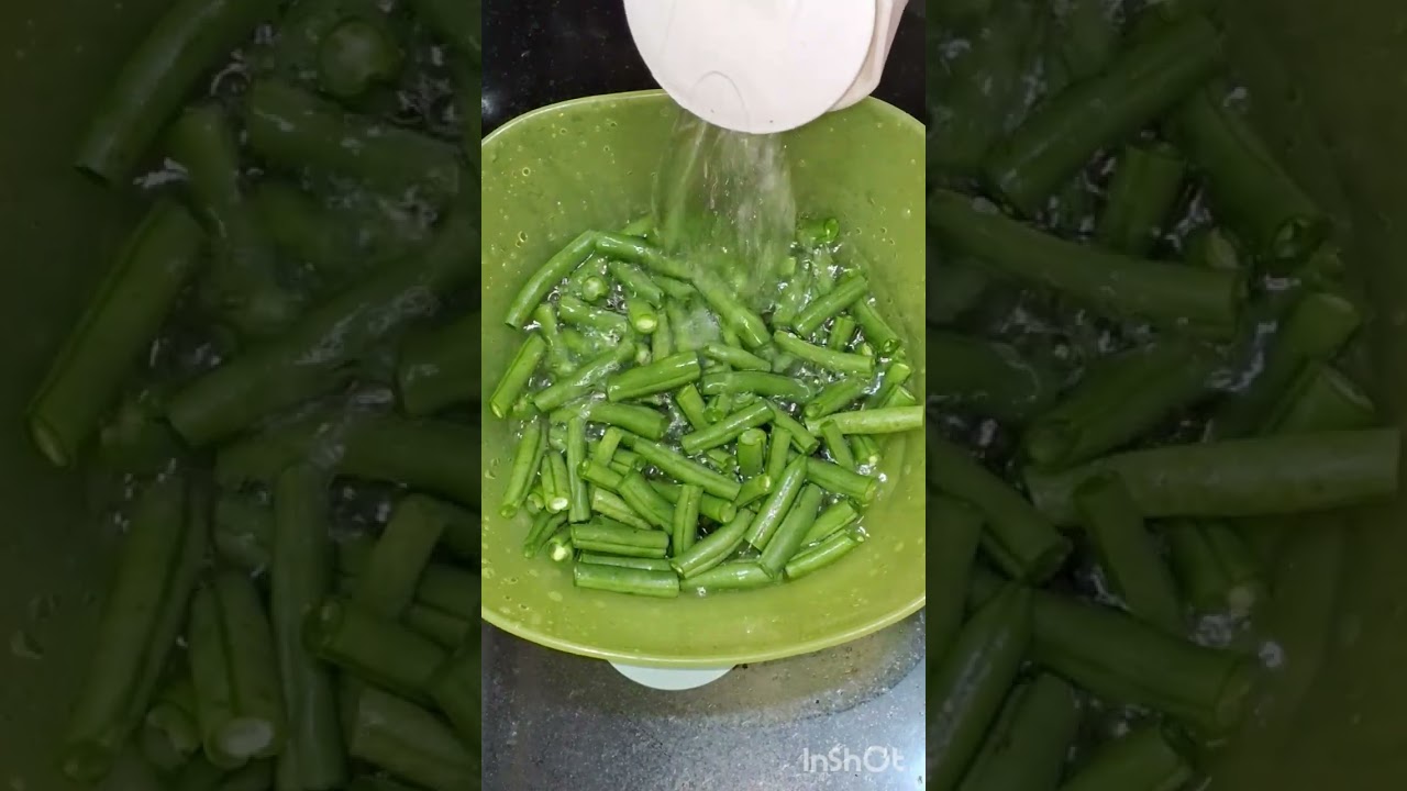 Green beans garlic pepper fry 