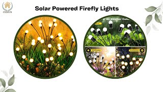 CS3HUB Solar Powered Firefly Lights (how to use)