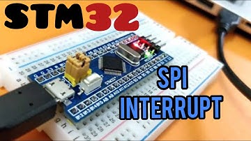 SPI Interrupt using STM32 || NVIC || SPI IT