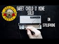 Guns N' Roses - Sweet Child O'Mine Solo (Stylophone cover)