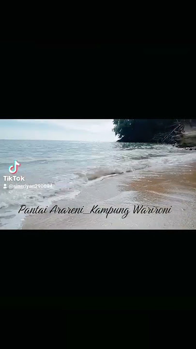 Pantai Arareni ♥️ #shortvidio #warironi #seruipapua