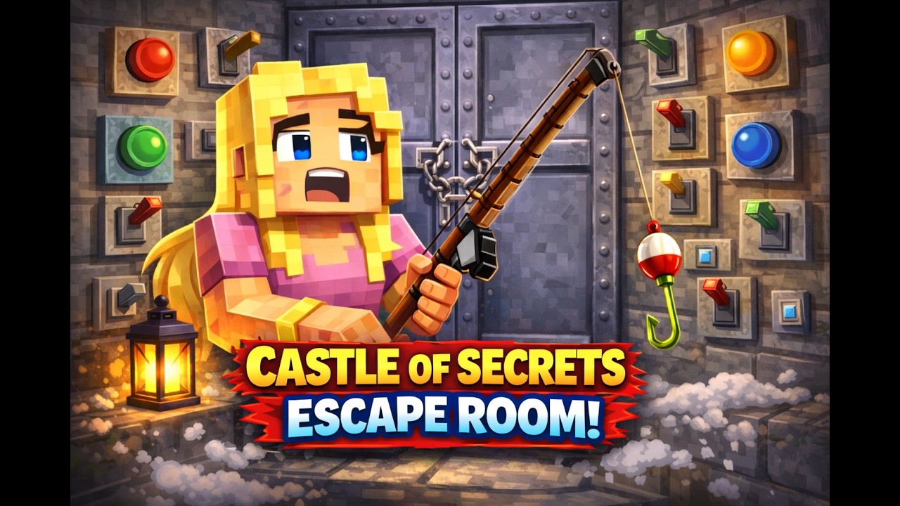 Všude samé tlačítka a páčky! | Castle of Secrets - Escape room ep.2