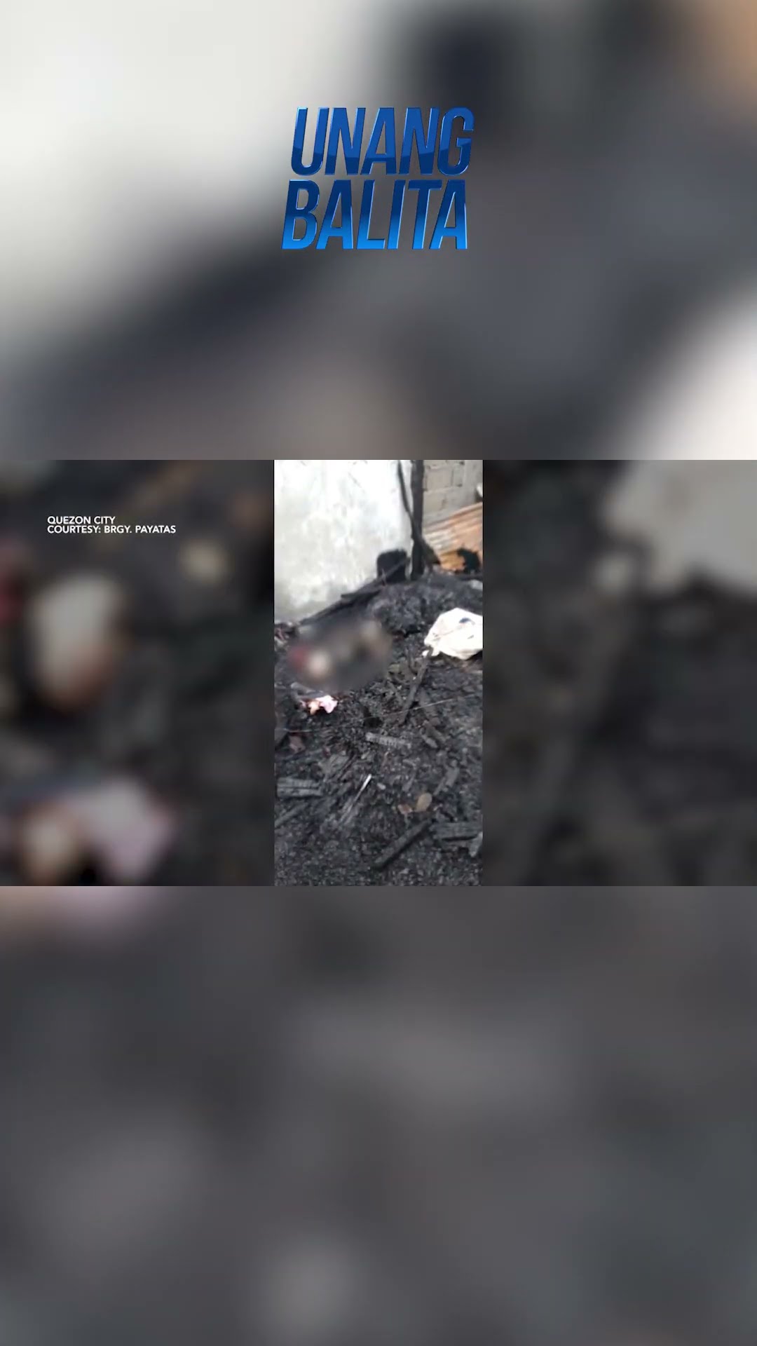 Batang bumibisita sa bahay ng kaniyang ama, patay sa sunog #shorts | Unang Balita