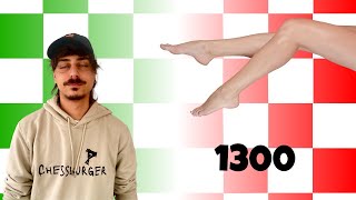 (NEW) SPEED RUN SCACCHI: 1300 ELO mi Gioca il Gambetto Italiano!