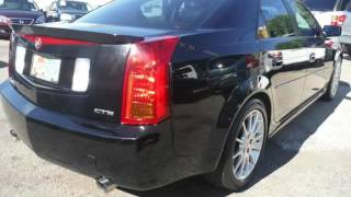 2007 Cadillac CTS 3.6L FULLY LOADED BLACK ON BLACK WARRANTY LOW MILES (Akron, Ohio)