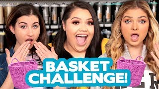 DIY BASKET DECOR CHALLENGE?! w/ Karina Garcia, Meg DeAngelis & Carrington Durham! image