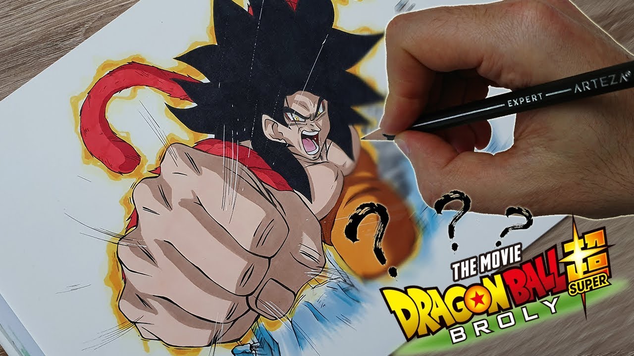 Drawing - Super Saiyan 4 | Broly Style? | Oh Yes.. It'S Happening - Youtube