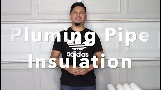 Plumbing Pipe Insulation Cuts! 90, 45, Tee, Bevel