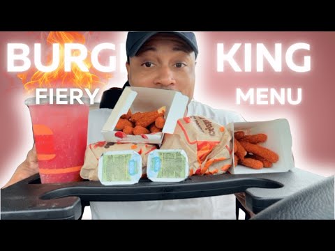 @burgerking New Fiery Menu Review!!! 🔥🔥