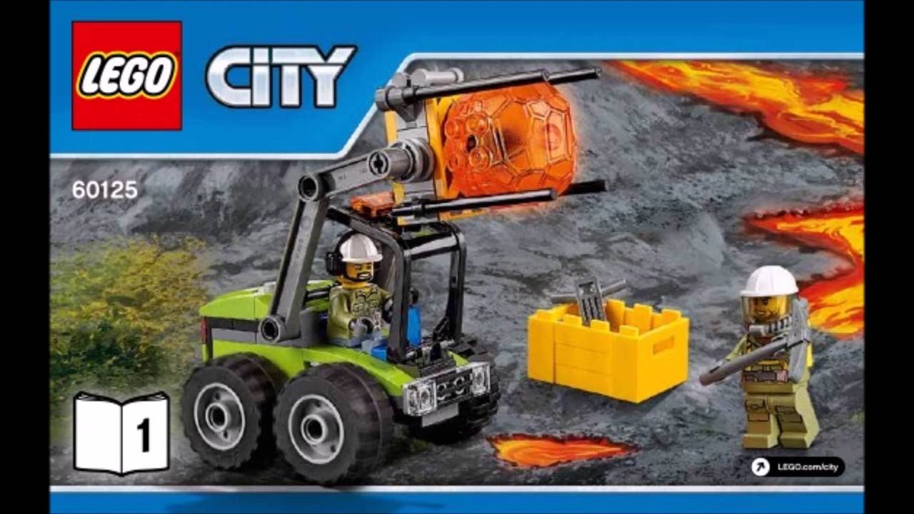 LEGO CITY HEAVY LIFT HELICOPTER 60125 (FULL INSTRUCTION)