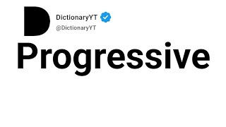 Progressive Antonyms | Opposite Words 