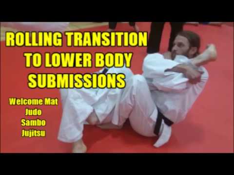 ROLLING TRANSITION TO LOWER BODY SUBMISSIONS