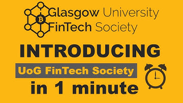 Introducing FinTech Society in 1 minute