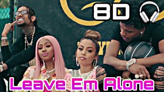 Quality Control- Leave Em Alone 8D Audio 🎧 ft. Layton Greene, Lil Baby, City Girls and PnB Rock  