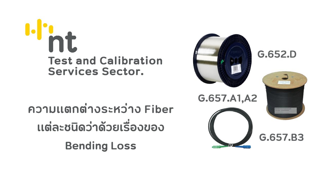 สาย fiber optic มีกี่ประเภท  New  ความต่างระหว่างสาย fiber optic ชนิด G.652.D, G657.A2 และ G657.B3