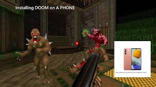 Installing DOOM v1.666 on a phone using Termux and Termux:x11! (tutorial!)