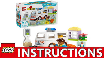 LEGO DUPLO 10447 - Ambulance & Driver | Step-by-Step Build Guide