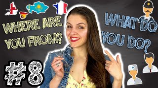 #8 Where are you FROM & What do you DO? 🇨🇿 Odkud jsi a co děláš? | Nationality & Profession in Czech