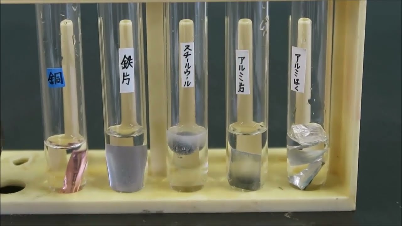 塩酸 と アルミニウム
