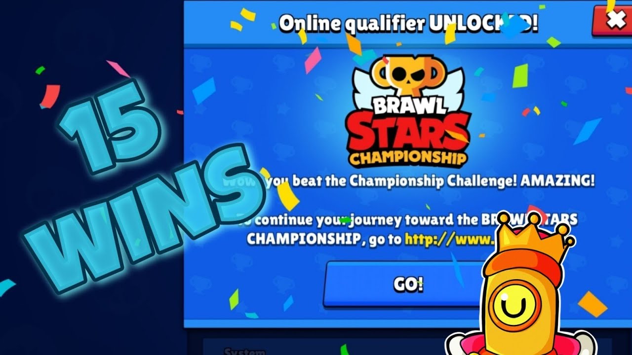 15 WIN Championship Challenge! BRAWL STARS - YouTube