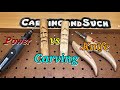 How to Wood Carving a Dowel with Flexcut knifes