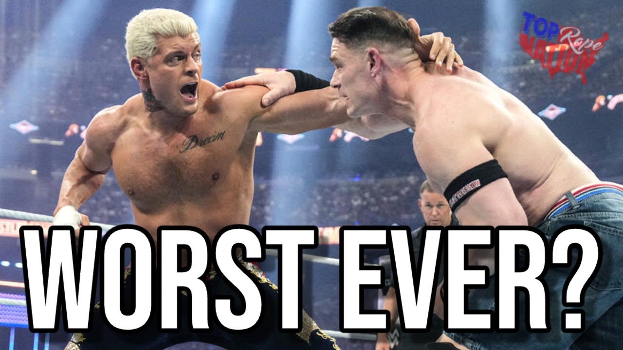 Worst WrestleMania Main Event Ever? Cena vs. Cody Bombs