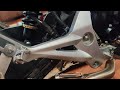 Vader 125 broken rearset fix. Grom rearset and foot pegs on vader 125