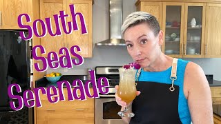 South Seas Serenade | Lavender Tropical Cocktail
