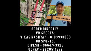 MCC Best cricket bat |Soft Tennis | Single Blade | Semi Upper blade bat | Burnt Bat | Kashmir Willow screenshot 3