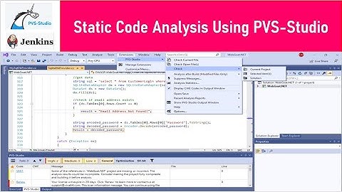 Static Code Analysis Using PVS-Studio // Static Code Analysis For Java, C++, and C# // Thetips4you