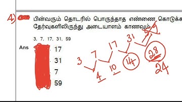 RRB Group D 2021 - Odd One Out Series Original Questions with Detailed Explanation