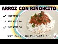 Receta de riñones en salsa con arroz blanco