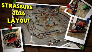 The Best Trackmaster Layout Yet?!?! - Strasburg 2026 Tomy/Trackmaster Layout