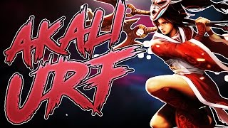 AKALI URF 2017 - Ultra Rapid Fire AKALI 2017 - All RANDOM URF