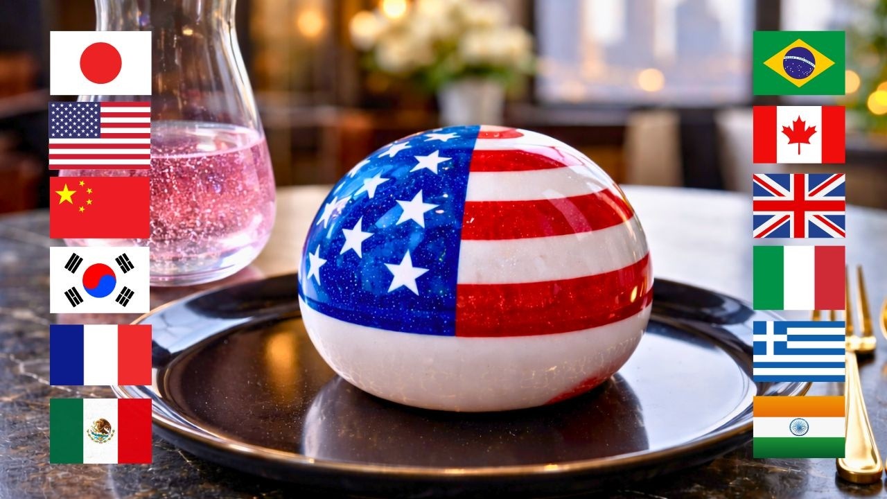 What’s Inside the Flag Ball? 🌍 COMPILATION Satisfying ASMR Reveal Landscapes