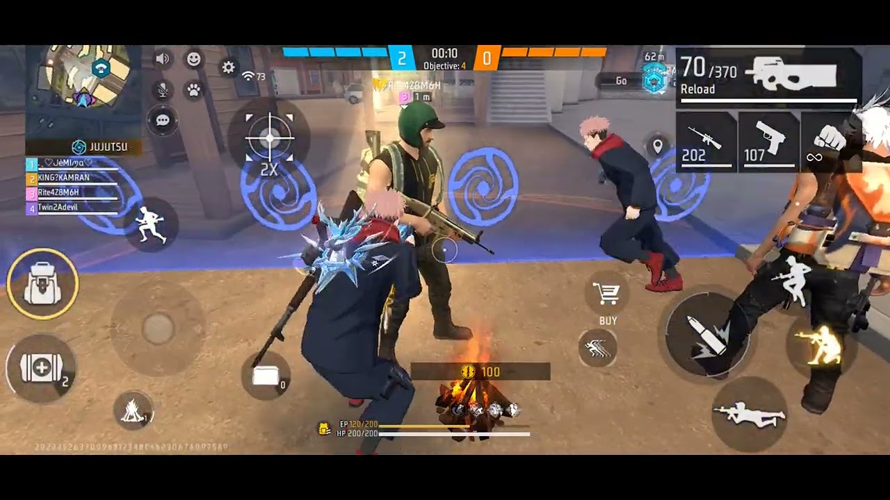 Free fire rank gameplay moving my noob skill ko pro #free fire #classic squad#          