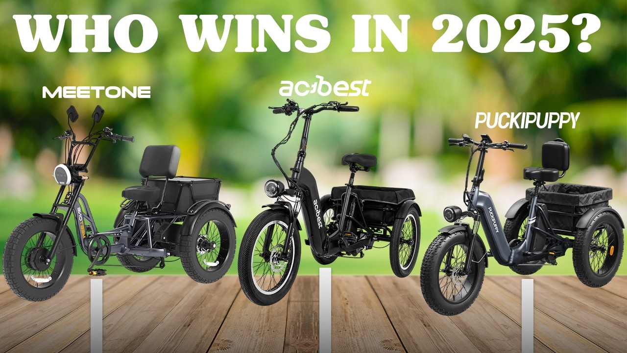 Top 7 Best Electric Tricycles for 2025
