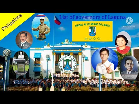 List of governors of Laguna