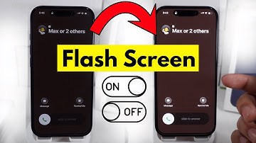 Turn ON/OFF Flash Screen On iPhone for Call & Notifications in iOS 26.2