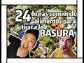 24 HORAS COMIENDO COMIDA DE LA BASURA!!! Probamos la aplicación TOO GOOD TO GO! Merece la pena?