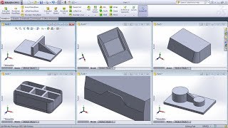 SolidWorks Tutorials for Beginners  6 | SolidWorks Rib Feature and Draft Command Tutorial